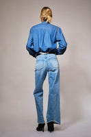 THE DENIM DUCHESS TOP