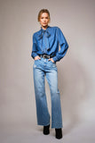 THE DENIM DUCHESS TOP