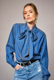 THE DENIM DUCHESS TOP