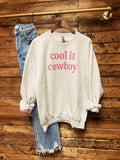 COOL IT COWBOY Pullover