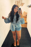 Darlin Denim Romper