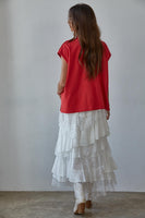 CHERRY POP POLO TOP