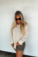 MELLOW MESH COTTON TOP