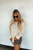CHEETAH BRA & BIKER SHORT SET