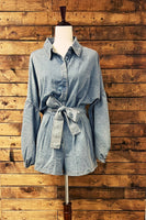 Darlin Denim Romper