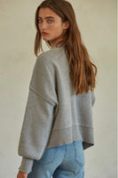 EMMA GREY SWEATER