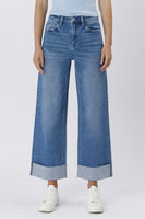 JUDE SUPER HIGH RISE CUFFED DENIM (LOVERVET by FLYING MONKEY)