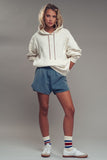 Vintage Wash Athletic Shorts