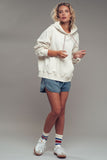Oversized Hoodie w Vintage Washed