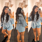 Darlin Denim Romper