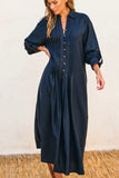 Classic Cotton Linen Dress