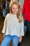 THE WILLOW COVE SWEATER (NATURAL)