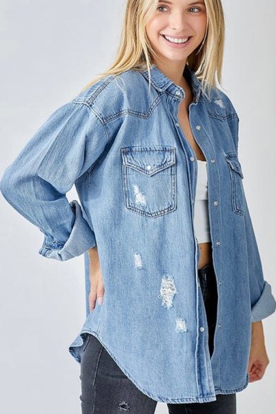 Back at The Ranch Denim Shirt