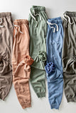 MINERAL WASHED FRENCH TERRY JOGGERS