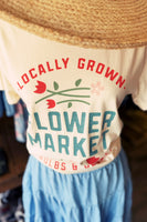 FLOWER MARKET TEE