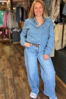 THE DENIM ON DENIM DREAM BUTTON UP