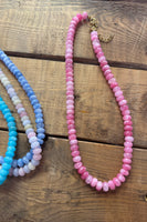 SUMMER BEAD STONE NECKLACE