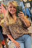 WILD & FREE Bubble Sleeve Top