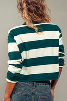 TIMELESS STRIPED LONG SLEEVE POLO