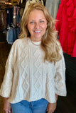 THE WILLOW COVE SWEATER (NATURAL)