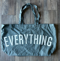 Everything Oversized Lightweight Canvas Tote Bag
