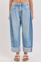Barrel Leg Jeans with Cuff (CELLO)