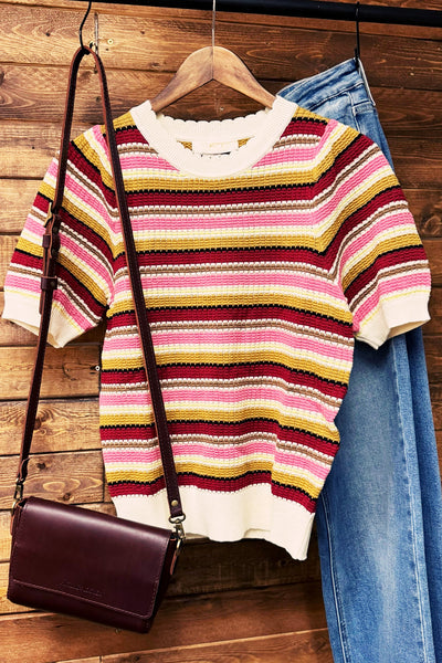 Sundae Stripe Top