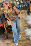 WILD & FREE Bubble Sleeve Top