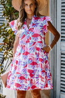 Avery Tiered Ruffle Mini Dress