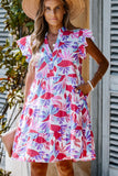 Avery Tiered Ruffle Mini Dress