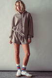 Vintage Wash Athletic Shorts