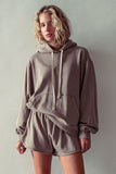 Oversized Hoodie w Vintage Washed