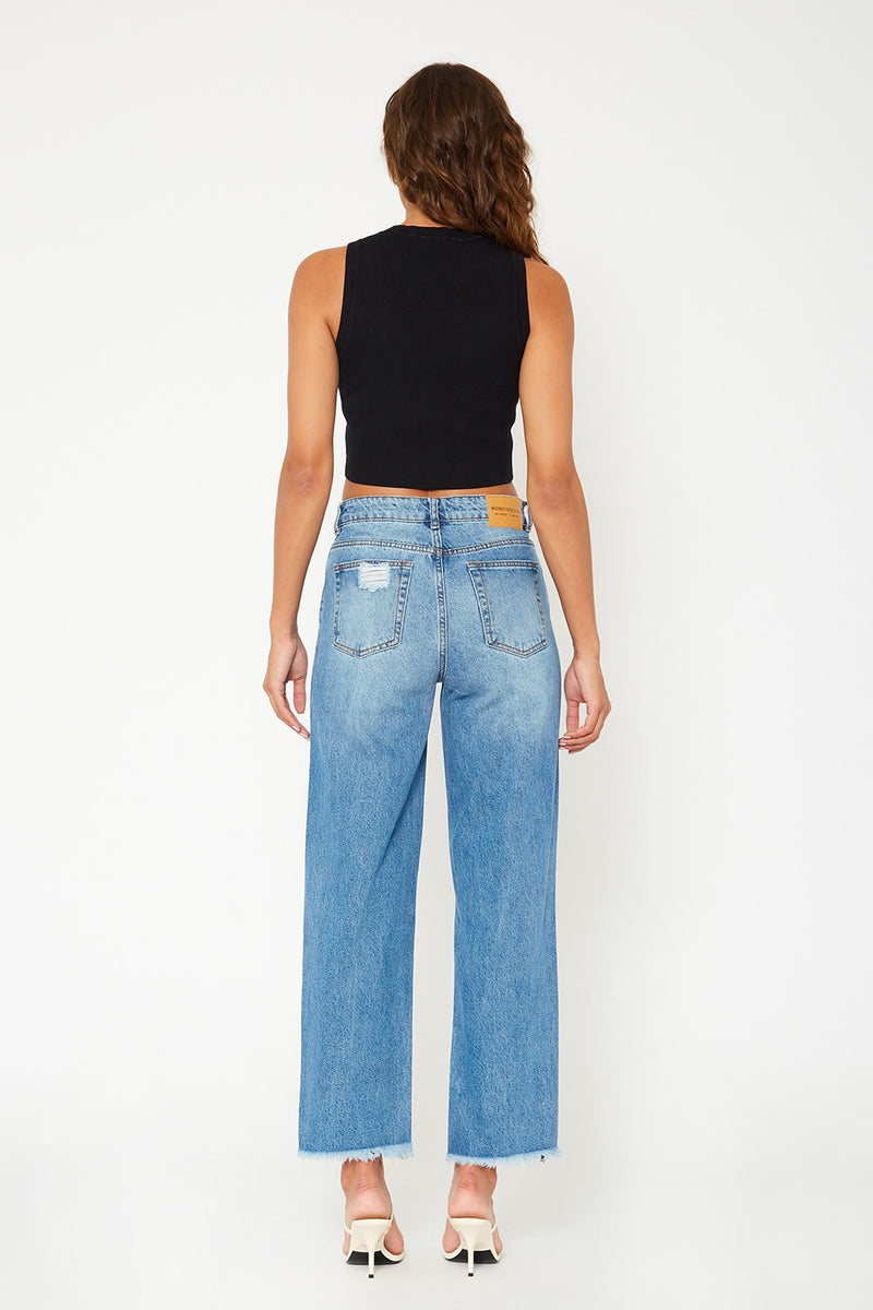SAMMIE High-rise Dad Jeans – SOUTHERN BOUND