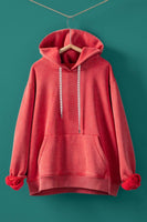 Oversized Hoodie w Vintage Washed