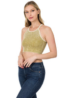 SUMMER RIBBED CROPPED TOP