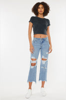 Kimmie High Rise Distressed Jeans (KANCAN)